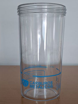 bote alargado serigrafiado en madrid